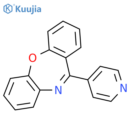 Dibenz[b,f][1,4]oxazepine, 11-(4-pyridinyl)- structure