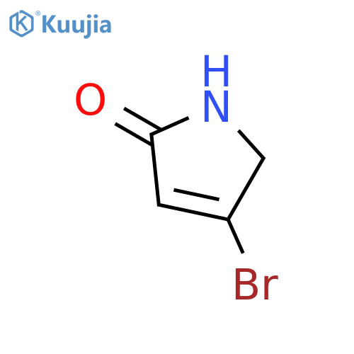 4-bromo-1,5-dihydro-2H-Pyrrol-2-one structure