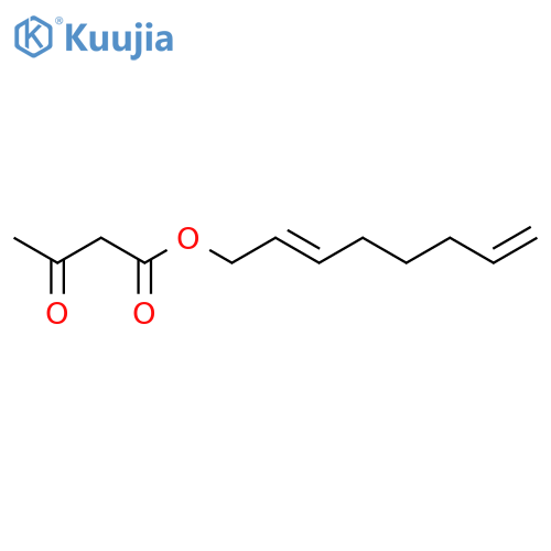 Butanoic acid, 3-oxo-, 2,7-octadienyl ester structure