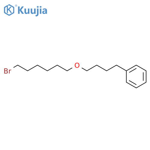 Benzene,[4-[(6-bromohexyl)oxy]butyl]- structure