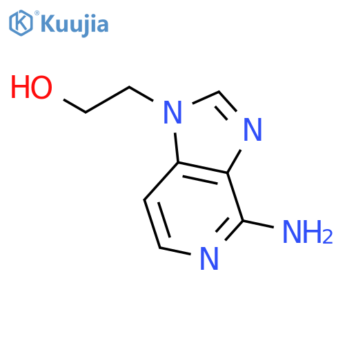 1H-Imidazo[4,5-c]pyridine-1-ethanol, 4-amino- structure