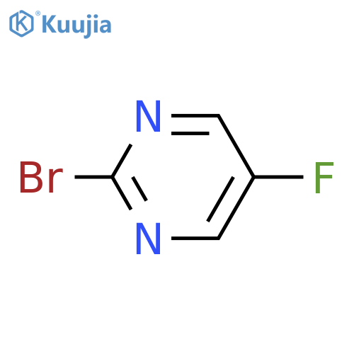 2-Bromo-5-fluoropyrimidine structure