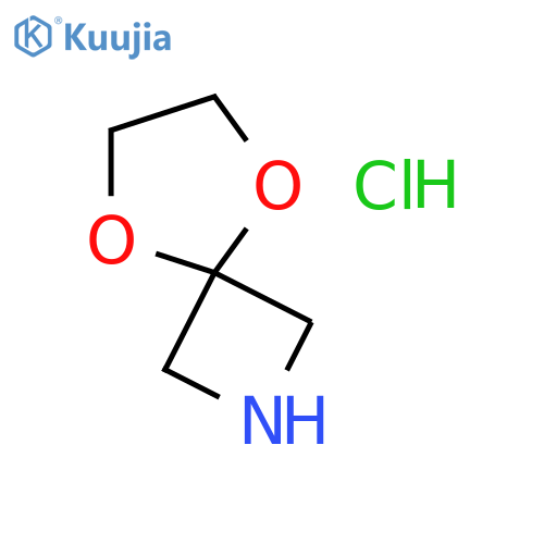 5,8-dioxa-2-azaspiro[3.4]octane hydrochloride structure