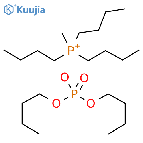 Methyltributylphosphonium dibutyl phosphate structure