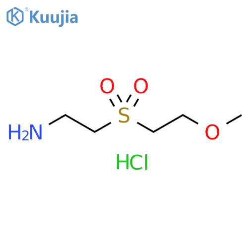 2-(2-Methoxyethanesulfonyl)ethylamine hydrochloride structure
