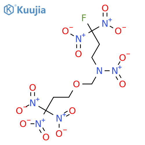 1-Propanamine, 3-fluoro-N,3,3-trinitro-N-[(3,3,3-trinitropropoxy)methyl]- structure