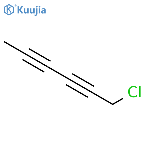 1-Chlorohexa-2,4-diyne structure