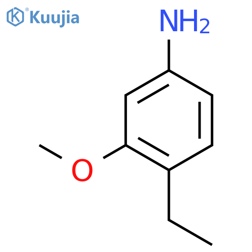 4-Ethyl-3-methoxyaniline structure