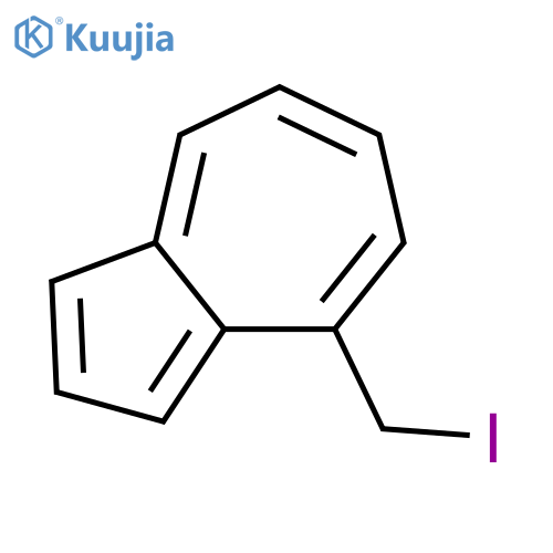 Azulene, 4-(iodomethyl)- structure