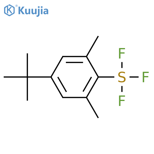 4-Tert-Butyl-2,6-dimethylphenylsulfur Trifluoride structure