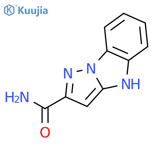 4H-Pyrazolo[1,5-a]benzimidazole-2-carboxamide structure