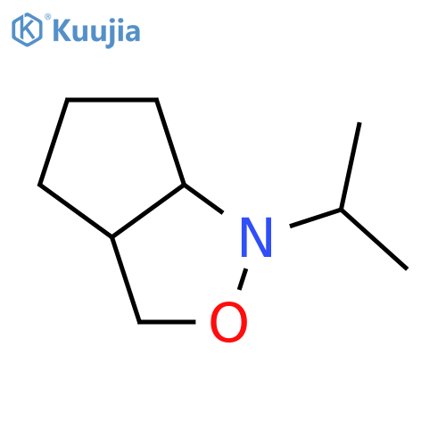 1H-Cyclopent[c]isoxazole,hexahydro-1-isopropyl-(7CI) structure