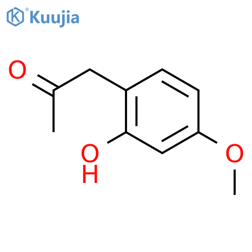 (2-Hydroxy-4-methoxyphenyl)acetone structure