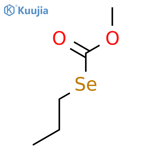 Carbonoselenoic acid, O-methyl Se-propyl ester structure