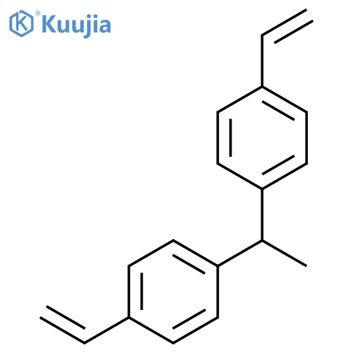 Benzene, 1,1'-ethylidenebis[4-ethenyl- structure