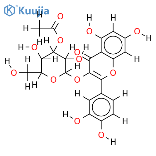 3''-O-Ac-Hyperin structure
