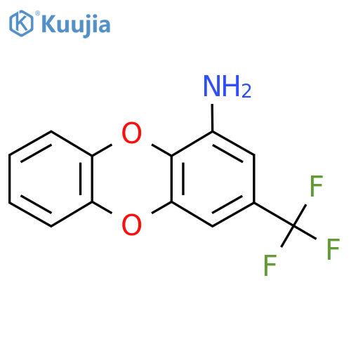 3-(Trifluoromethyl)oxanthren-1-ylamine structure
