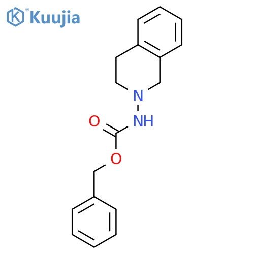 Carbamic acid, (3,4-dihydro-2(1H)-isoquinolinyl)-, phenylmethyl ester structure