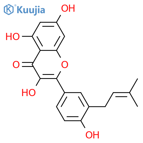 Isolicoflavonol structure
