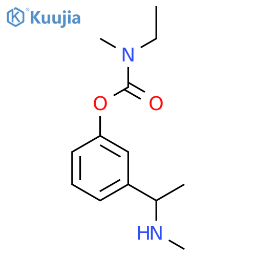 3-1-(Methylamino)ethylphenyl N-ethyl-N-methylcarbamate structure
