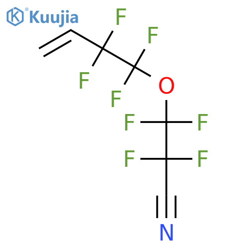 Propanenitrile, 2,2,3,3-tetrafluoro-3-[(1,1,2,2-tetrafluoro-3-butenyl)oxy]- structure