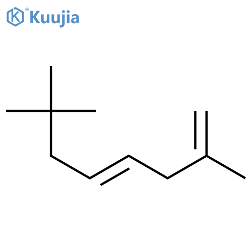 1,4-Octadiene, 2,7,7-trimethyl-, (E)- structure
