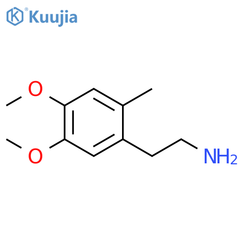 2-(4,5-Dimethoxy-2-methylphenyl)ethan-1-amine structure