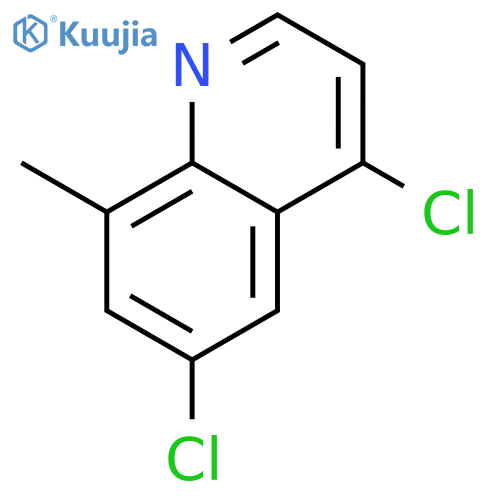 4,6-Dichloro-8-methylquinoline structure