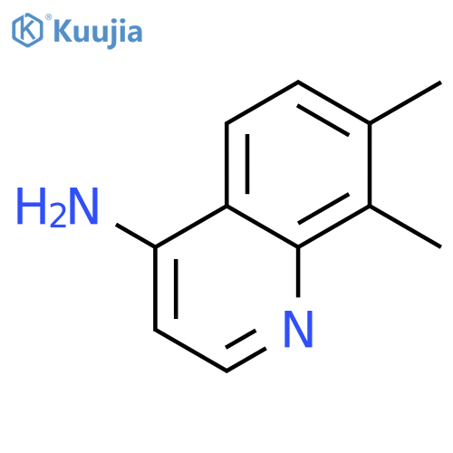 7,8-Dimethyl-quinolin-4-ylamine structure