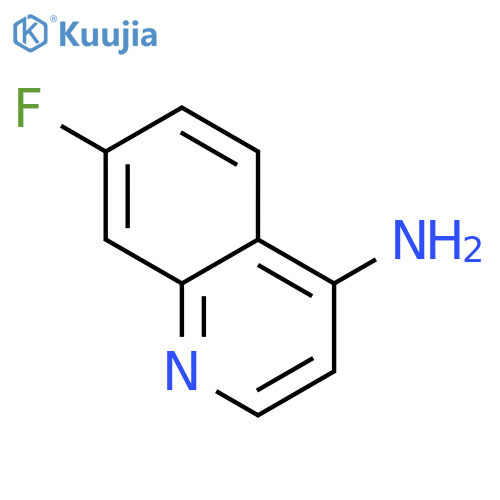 7-fluoroquinolin-4-amine structure