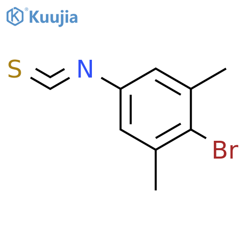 4-Bromo-3,5-dimethylphenylisothiocyanate structure