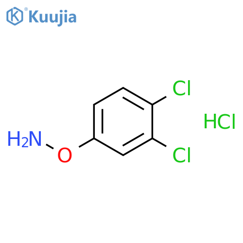 O-(3,4-dichlorophenyl)hydroxylamine structure