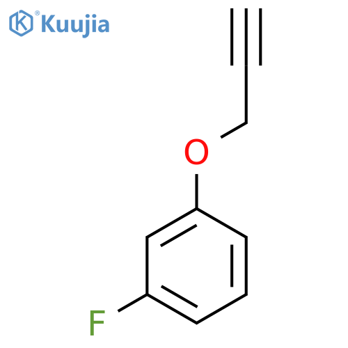 1-Fluoro-3-(prop-2-yn-1-yloxy)benzene structure