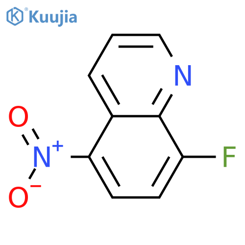 8-Fluoro-5-nitroquinoline structure