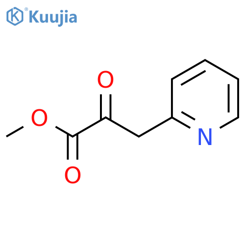 methyl 2-oxo-3-(pyridin-2-yl)propanoate structure