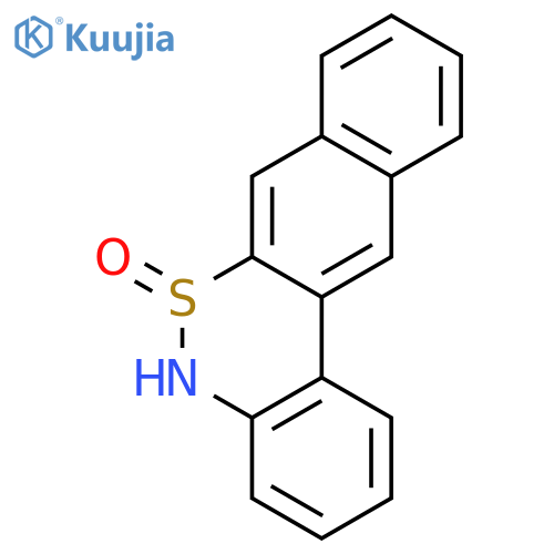 5H-Benzo[c]naphtho[2,3-e][1,2]thiazine, 6-oxide structure