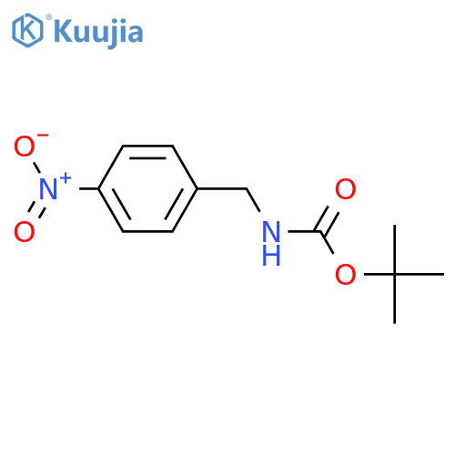 tert-Butyl 4-nitrobenzylcarbamate structure