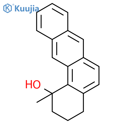 1-methyl-1,2,3,4-tetrahydrotetraphen-1-ol structure