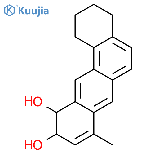 (10S,11S)-8-methyl-1,2,3,4,10,11-hexahydrotetraphene-10,11-diol structure