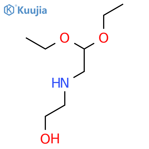Ethanol, 2-[(2,2-diethoxyethyl)amino]- structure