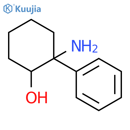 Cyclohexanol, 2-amino-2-phenyl- structure