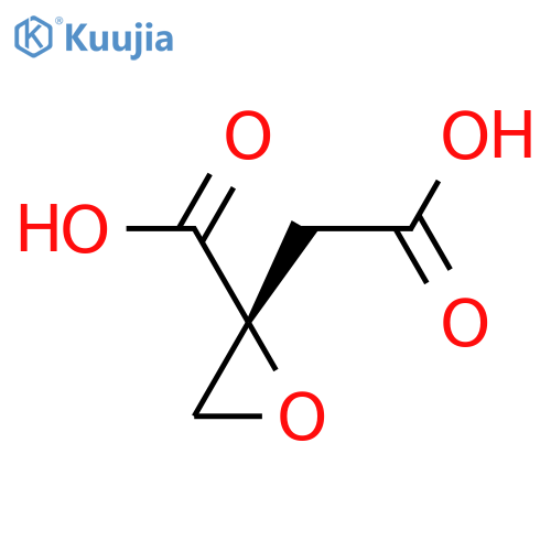 2-Oxiraneacetic acid,2-carboxy- structure