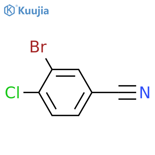 3-Bromo-4-chlorobenzonitrile structure