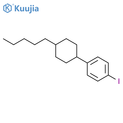 Benzene,1-iodo-4-(4-pentylcyclohexyl)- structure