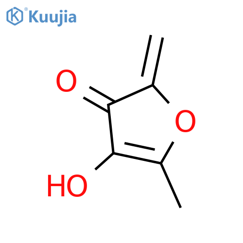 4-Hydroxy-5-methyl-2-methylene-3(2H)-furanone structure