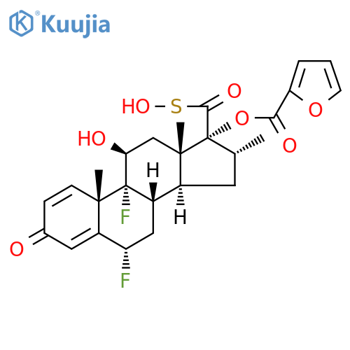 Thio-hydroxy Fluticasone Furoate structure
