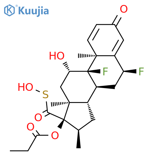 Fluticasone 17b-Carbonylsulfenic Acid 17-Propionate structure