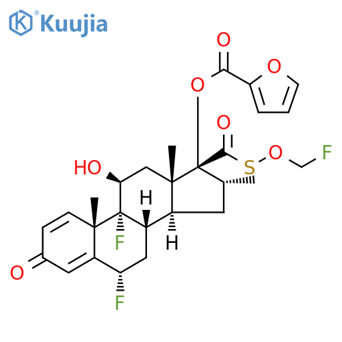 Thio-oxy Fluoro Fluticasone Furoate structure