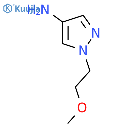 1-(2-Methoxyethyl)-1H-pyrazol-4-amine structure