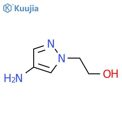 2-(4-aminopyrazol-1-yl)ethanol structure